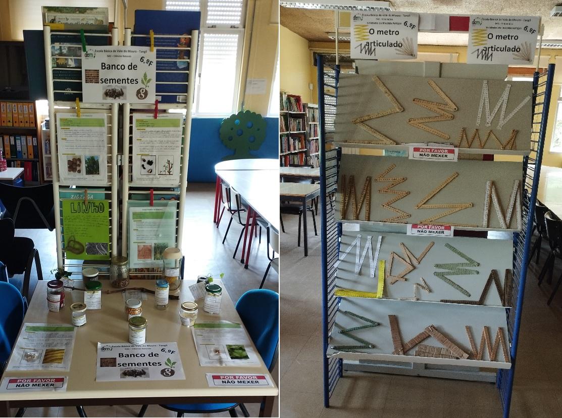 Exposição na biblioteca