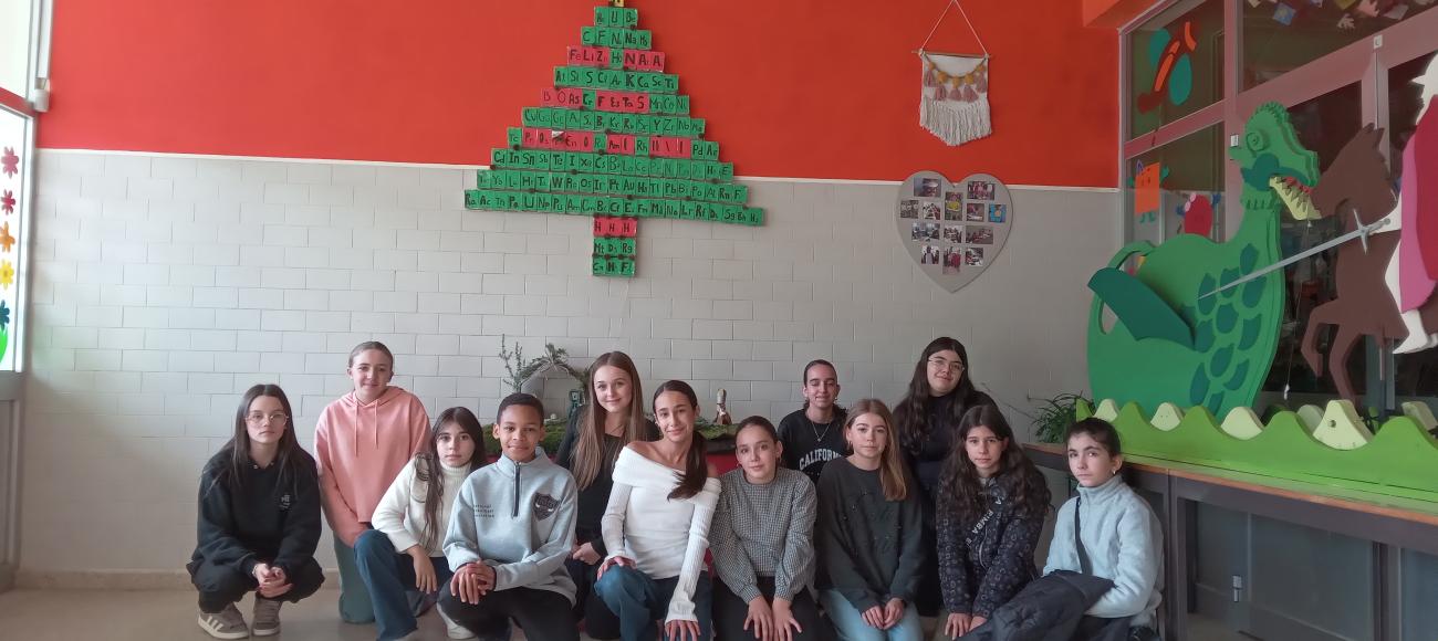 Alunos do Clube de Ciência Divertida