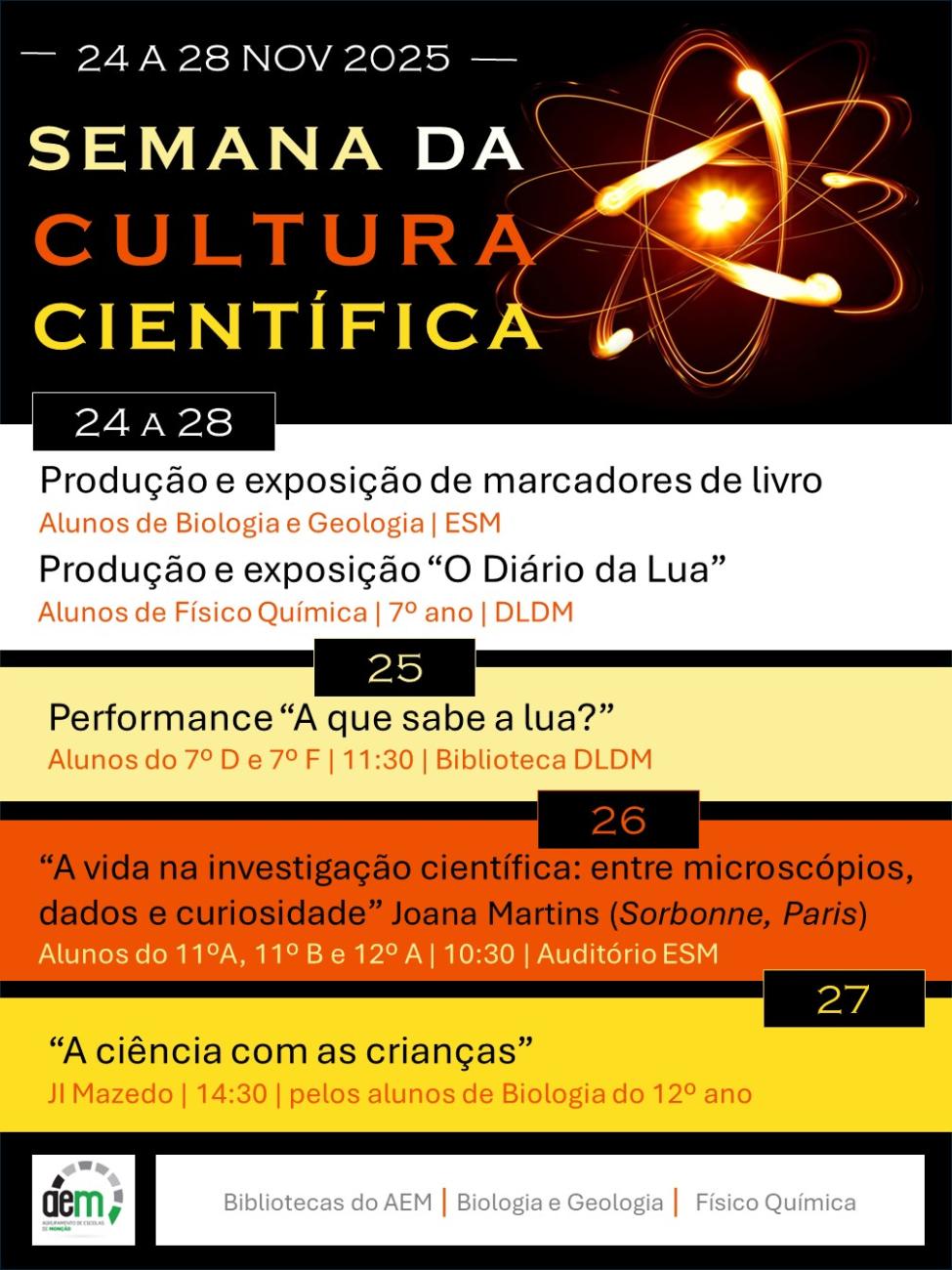 semana da cultura cientifica