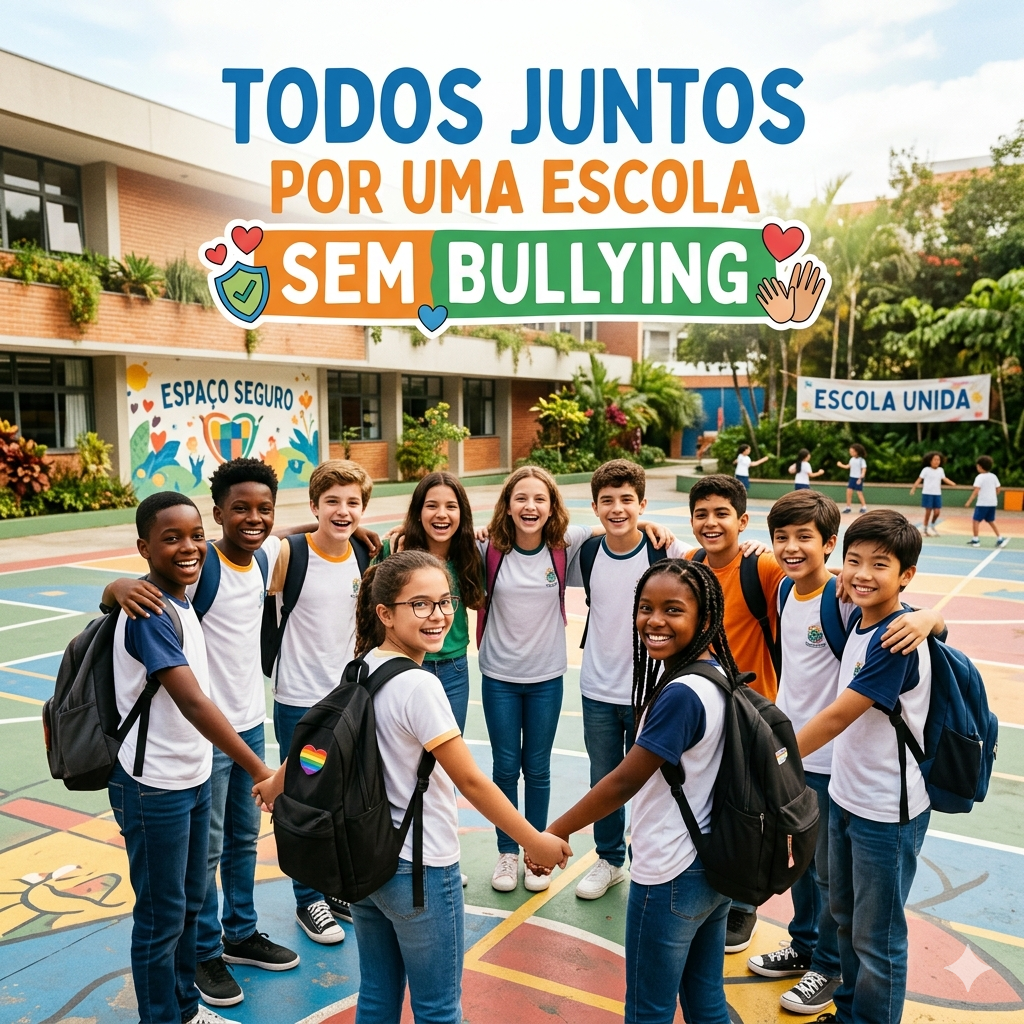 Todos juntos por uma escola sem bullying