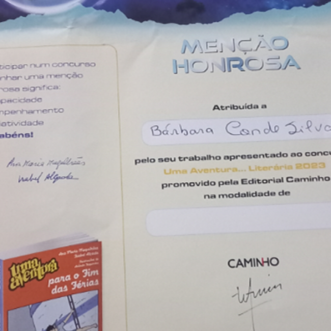 Menção honrosa