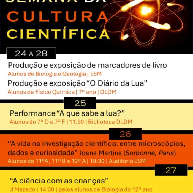 semana da cultura cientifica