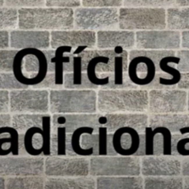 ofícios tradicionais