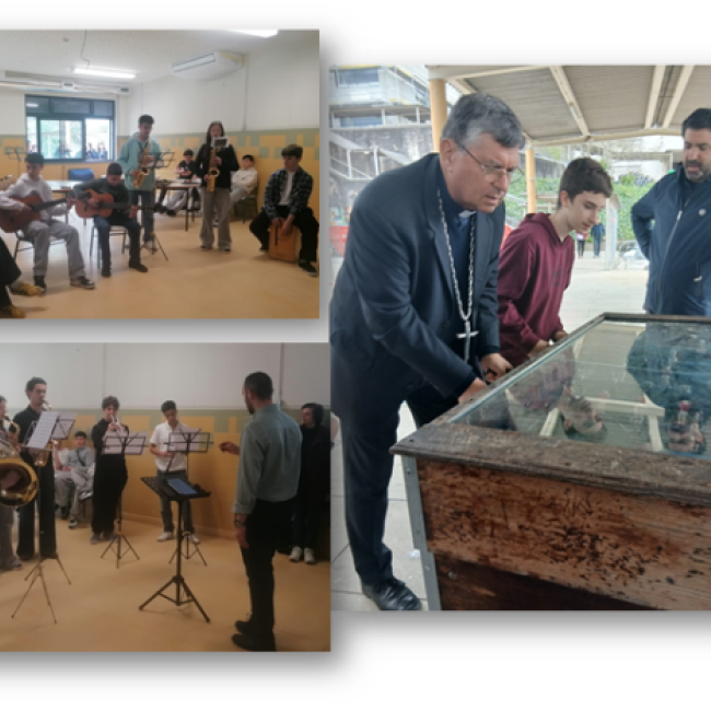Visita sr. Bispo