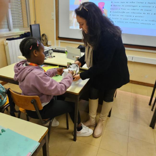 Vamos falar sobre menstruação